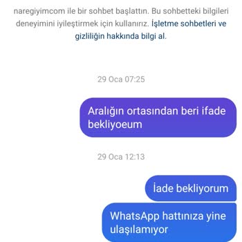 Nare Giyim Ücret İadesi Hakkında