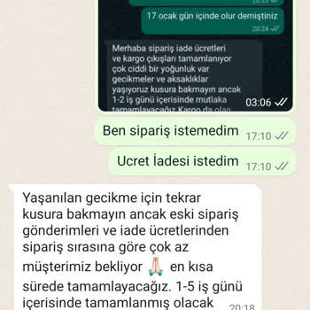 Nare Giyim Ücret İadesi Hakkında