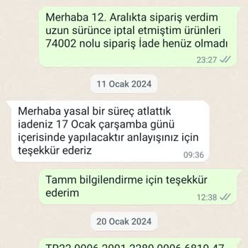 Nare Giyim Ücret İadesi Hakkında