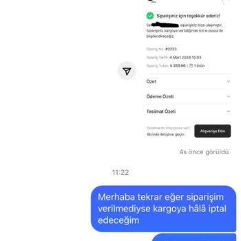 Sekewre Sipariş Mağduriyeti Ve Müşteriye İlgisizliği