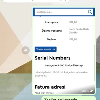 Lisansnet.com Sitesine Ödeme Yapıldı Ama Ürün Teslimim Yapılmadı.