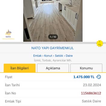 Nato Gayrimenkul Eksik Bilgi Verdiler