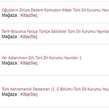 Kitapsec Keyfi Satış Yapıyor