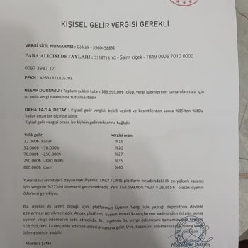 OnlyFlirts Bitmeyen Ödeme Çıkmazı: 85.000 TL Ve Artan Borç Yükü