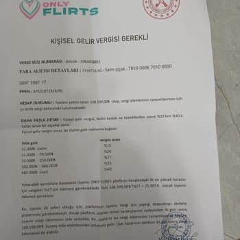 OnlyFlirts Bitmeyen Ödeme Çıkmazı: 85.000 TL Ve Artan Borç Yükü