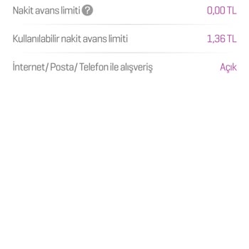 Enpara Nakit Avans Limiti