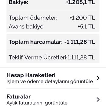 Armut Uygulamasından Şikayetçiyim. Çok Fazla Teklif Ücreti Alıyorlar
