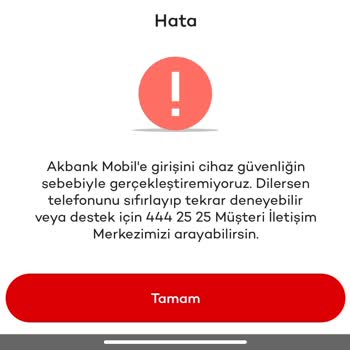 Akbank Mobil Cihaz Güvenliği