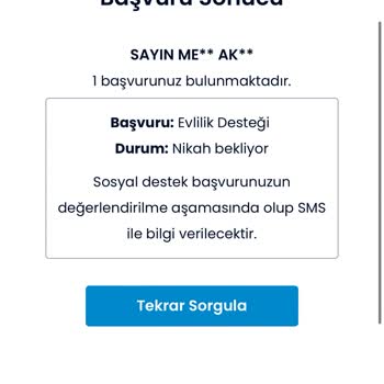 İBB - İstanbul Büyükşehir Belediyesi Evlilik Yardımı Başvurusunda Gecikme Kaygısı