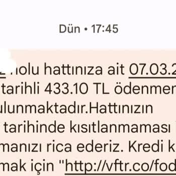 Vodafone Her Türlü Sıkıntının Adresi Oldunuz Benim İçin