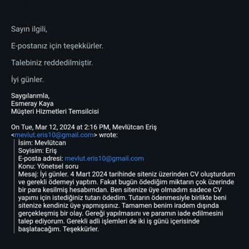 CV Maker Ücret