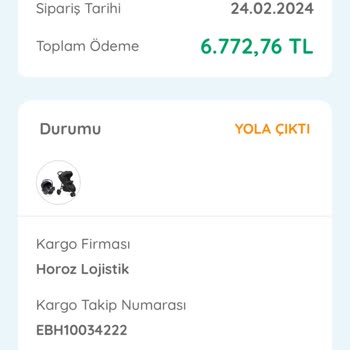 Ebebek Mağazası Ürün Mağduriyeti