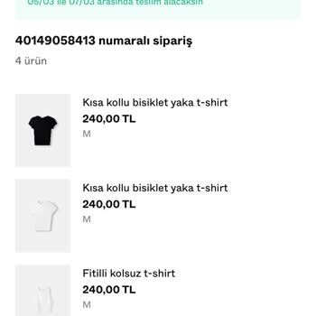 Bershka İademi Yapmıyor 1 Hafta Oldu