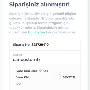 Shopier Sipariş İptali Yapamıyorum