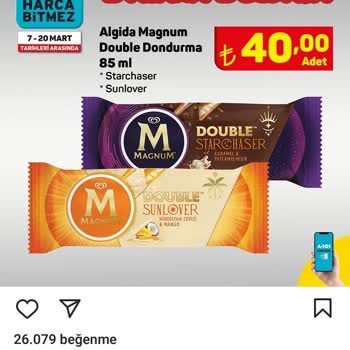 Magnum Şikayet İndirim Var