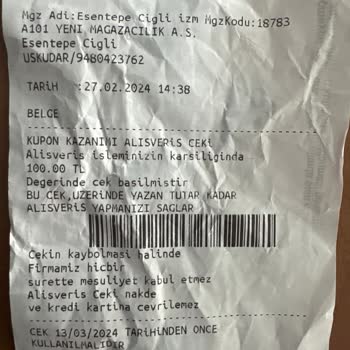 A101 Kampanya Yanlış Eksik Bilgilendirme