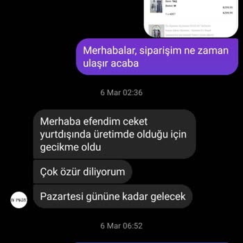 17 Şubatta Verdiğim Sipariş By Pakize Tarafından Hala Kargolanmadı