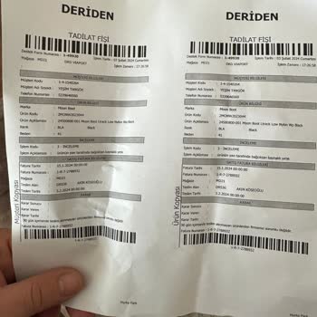 Marka Park Moon Boot Bağcık Kesiği Değimi Talebi