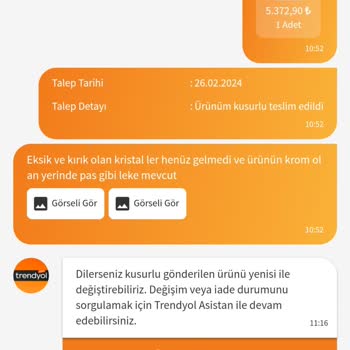 Trendyol Avize Hayal Kırıklığı: Pas Ve Eksik Parçalar!