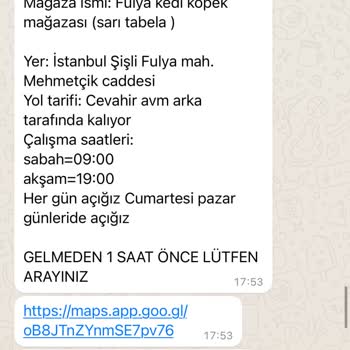 Fulya Kedi Köpek Mağazası Fulya Petshop Kedi Satma Amacıyla İnsanların Paralarına El Koyuyor