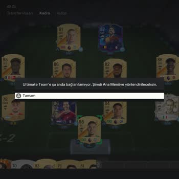 EA Sports FC24 "Ultimate Team'e Şu Anda Bağlanılamıyor."