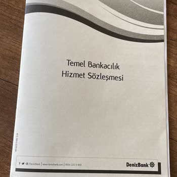 Denizbank Temel Bankacılık Sözleşme Sorunu