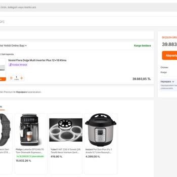 Hepsiburada.com Fiyat Değişikliği
