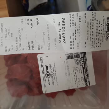 Köfteci Yusuf Et Reyonunda Ürün Fiyatının Kasa Fiyatıyla Uyuşmaması