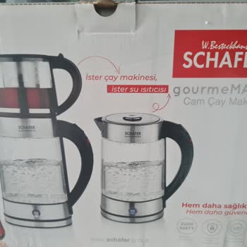 Schafer Gourmemaxx Çay Makinesi Kokusu