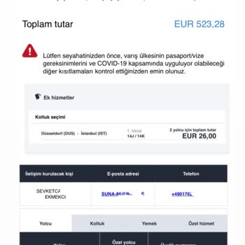 THY Biletimizi Bilerek Yaktı