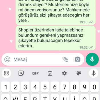 Shopier Kremlin.co Değişim Yapmadı Ve Cevap Vermeden Beni Engelledi!