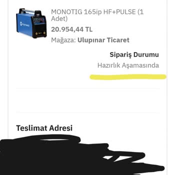 Epttavm 12 Günde Ürün Kargolanmadı