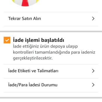 Amazon Türkiye İade Kabul Etmiyor