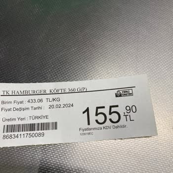 Tarım Kredi Kooperatif Market Tarım Kredi Marketleri Reyon Satış Fiyatı İle Kasa Satış Fiyatı Farkı