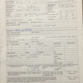 LG Çamaşırları Temiz Yıkamıyor İç Taraflarına Su Bile Değmiyor