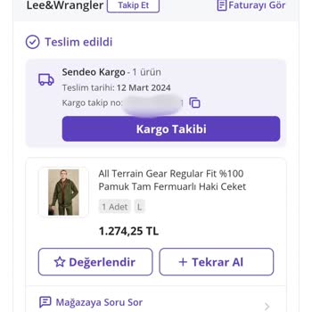Lee Ve Wrangler, N11 Aracılığıyla Yanlış Ürün Gönderdi