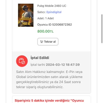 Epindigital.com Satın Alım Hakkı Kalmamıştır