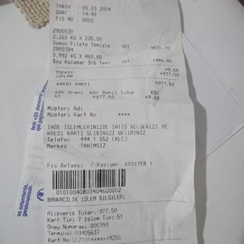 Kılıç Balık Market Kalamar Firesi Ne Kadar Olur