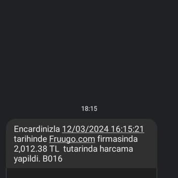 Fruugo Sitesi Benden Yüksek Tutarda Ücret Aldı