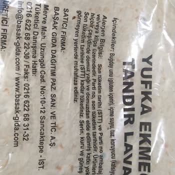 BİM Bozulmaya Yuz Tutmuş Lavaş