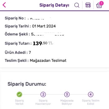 Gratis Siparişim Hazırlanıyor Aşamasına Bile Geçmedi