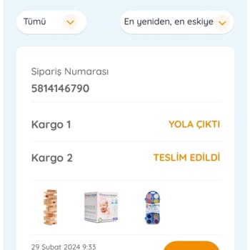 Ebebek Ve Scotty Kargo Siparişimi Göndermedi