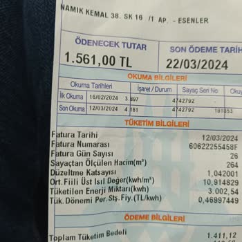 İGDAŞ Düzensiz Fatura Tarihi