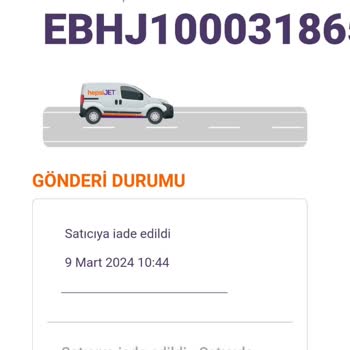 Hepsijet Kafasına Göre İade Ediyor