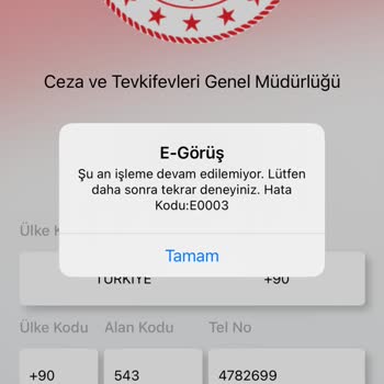 Adalet Bakanlığı E- Görüş Hesabım Bloke Oldu