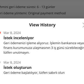 Aliexpress İade Param Yatmadı