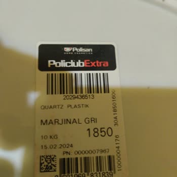 Polisan Boya, 1850 Kodlu Marjinal Gri Renkli, Gereksiz Bir Ürün