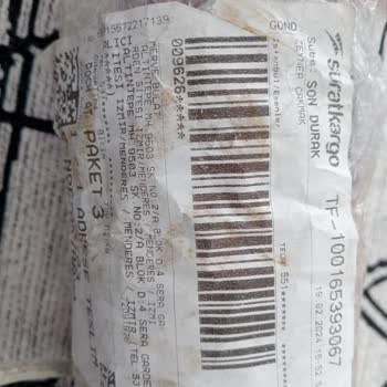 Sürat Kargo Esenler-İzmir Arsı Ürün Kaybedilmesi