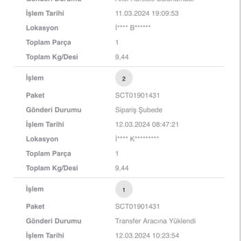 Scotty Kargo 7 Gündür Kargomu Gezdiriyor