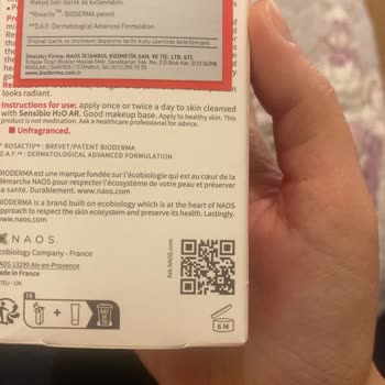 Bioderma Cildimde Hassasiyeti Ve Kızarıklığı Arttırdı